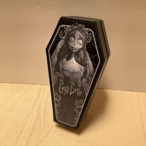 CORPSE BRIDE black Coffin-Shaped Jewelry Organizer EMILY CASKET JEWELLERY BOX